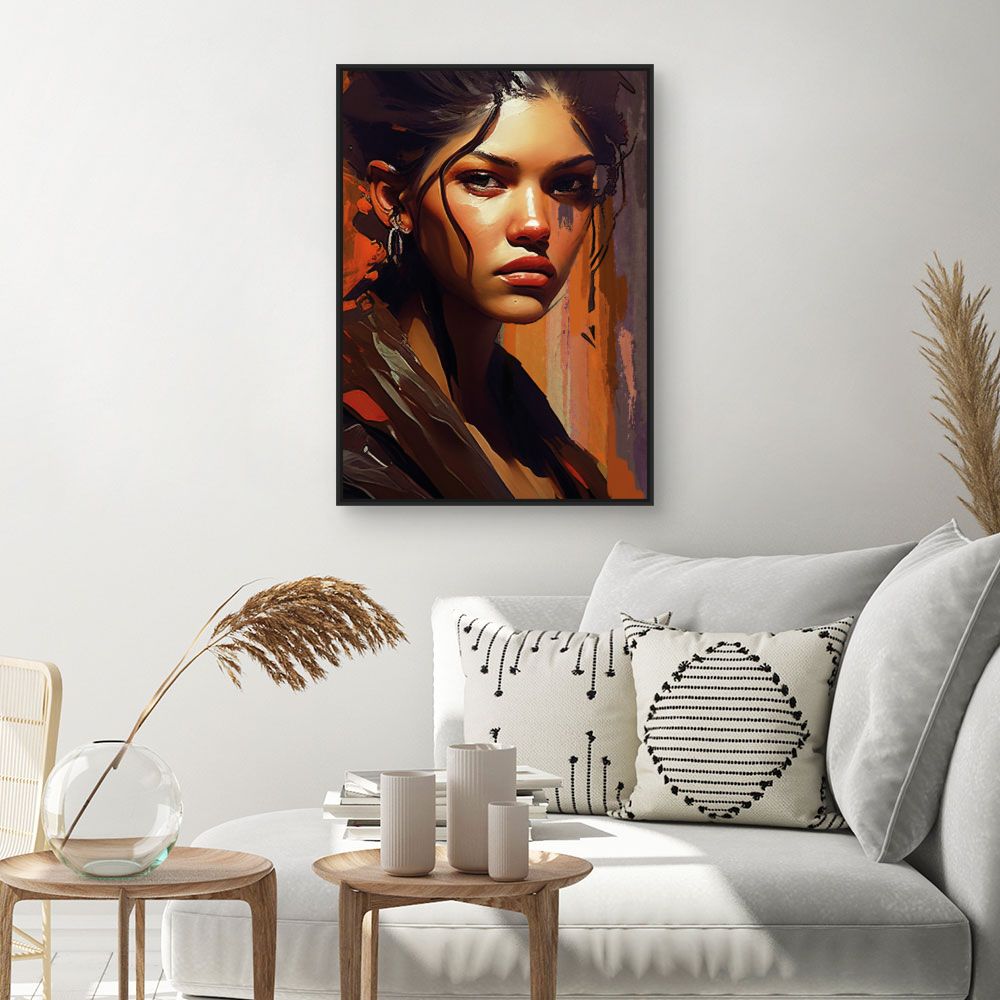 Tableau Regard intense