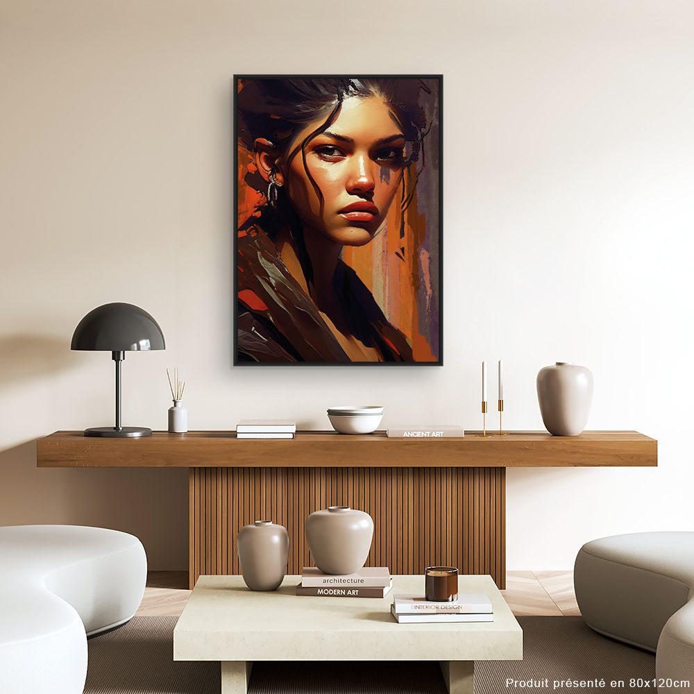Tableau Regard intense