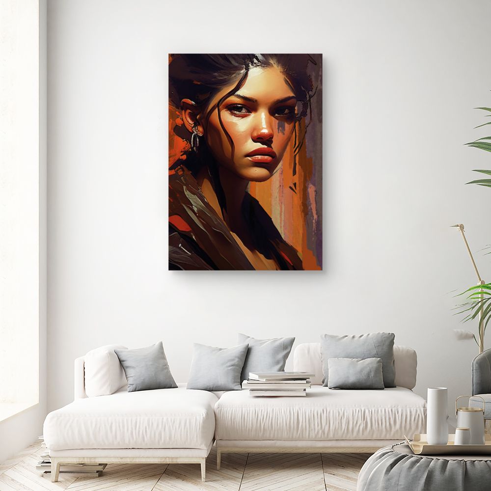 Tableau Regard intense