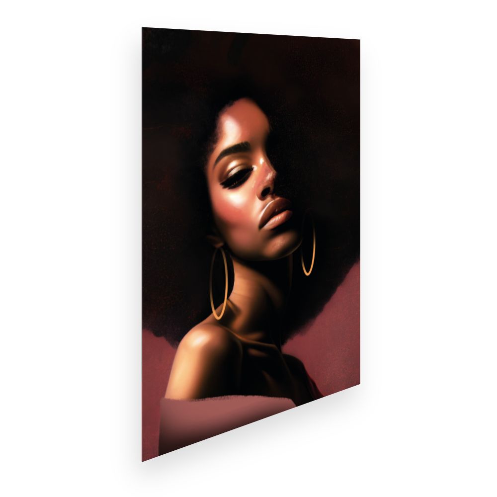 Affiche Élégance mystérieuse