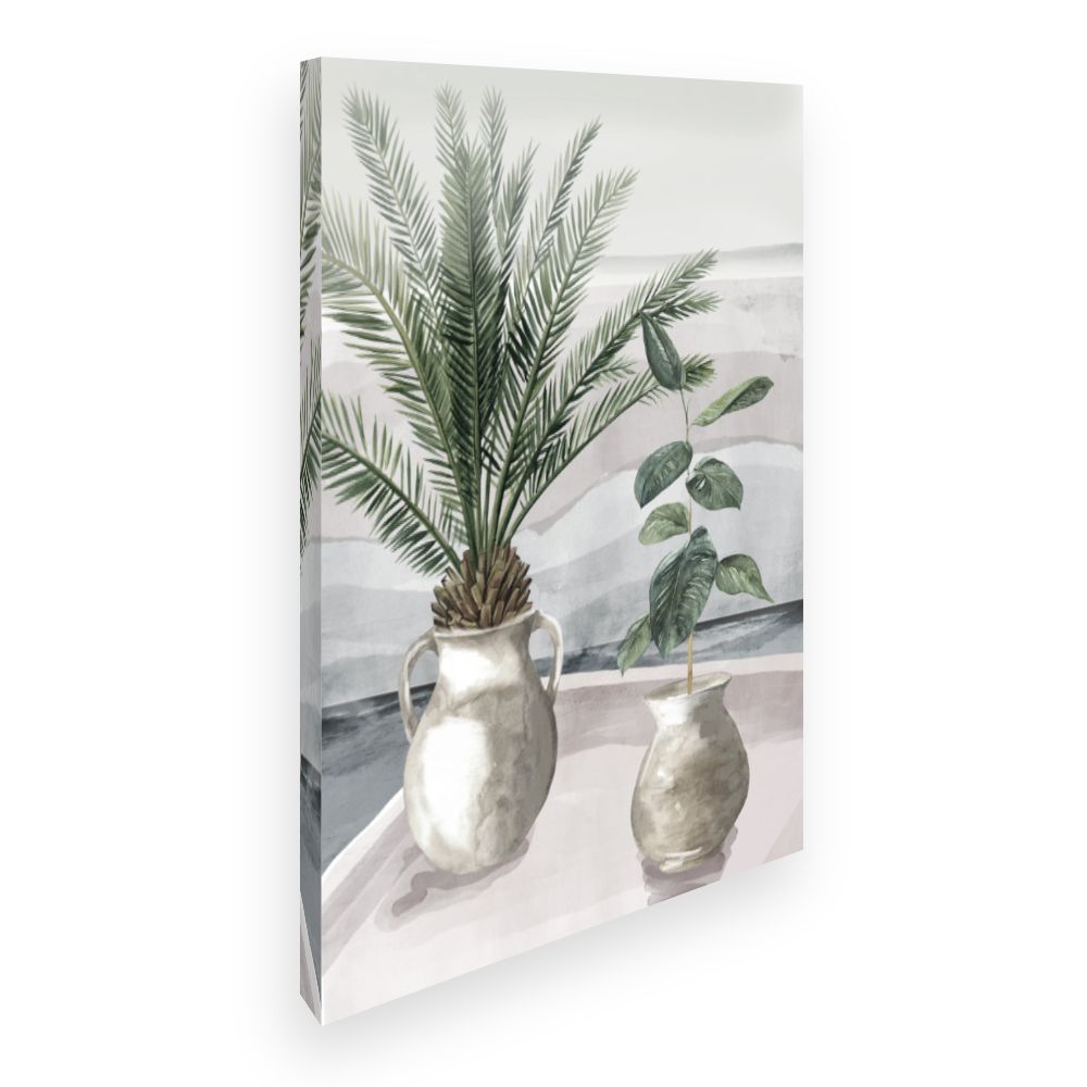 Toile Plantes en pot