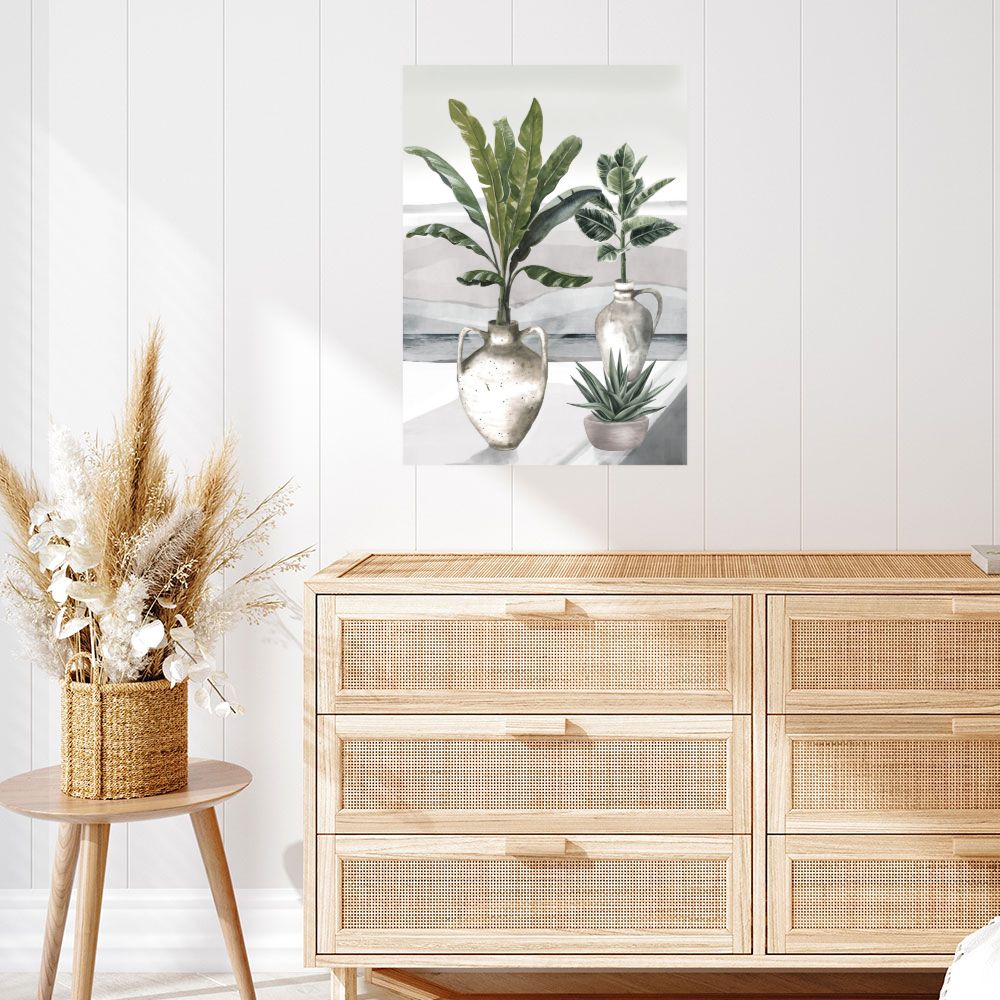 Affiche Vases verdoyants