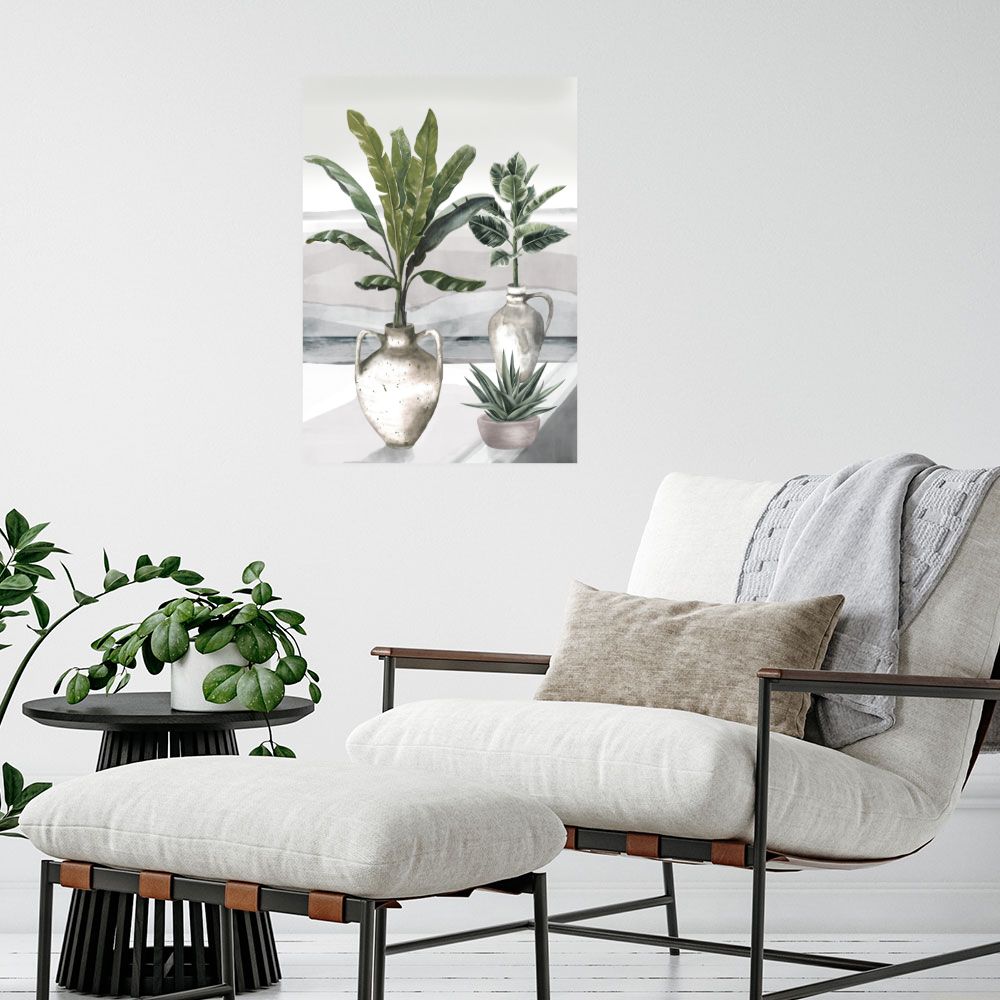 Affiche Vases verdoyants