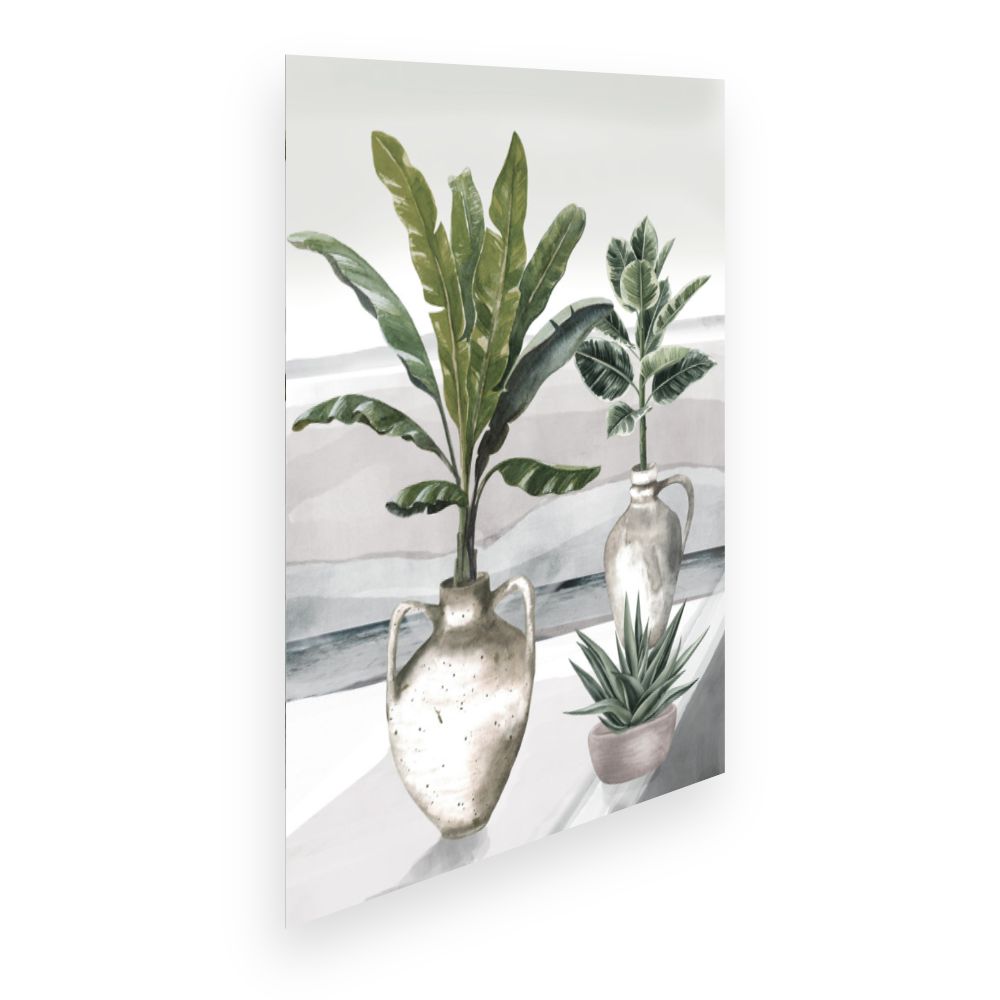 Affiche Vases verdoyants