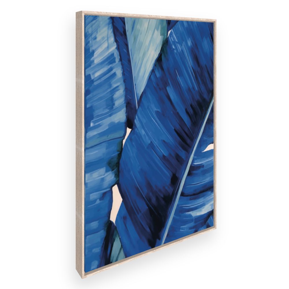 Toile Feuilles exotiques