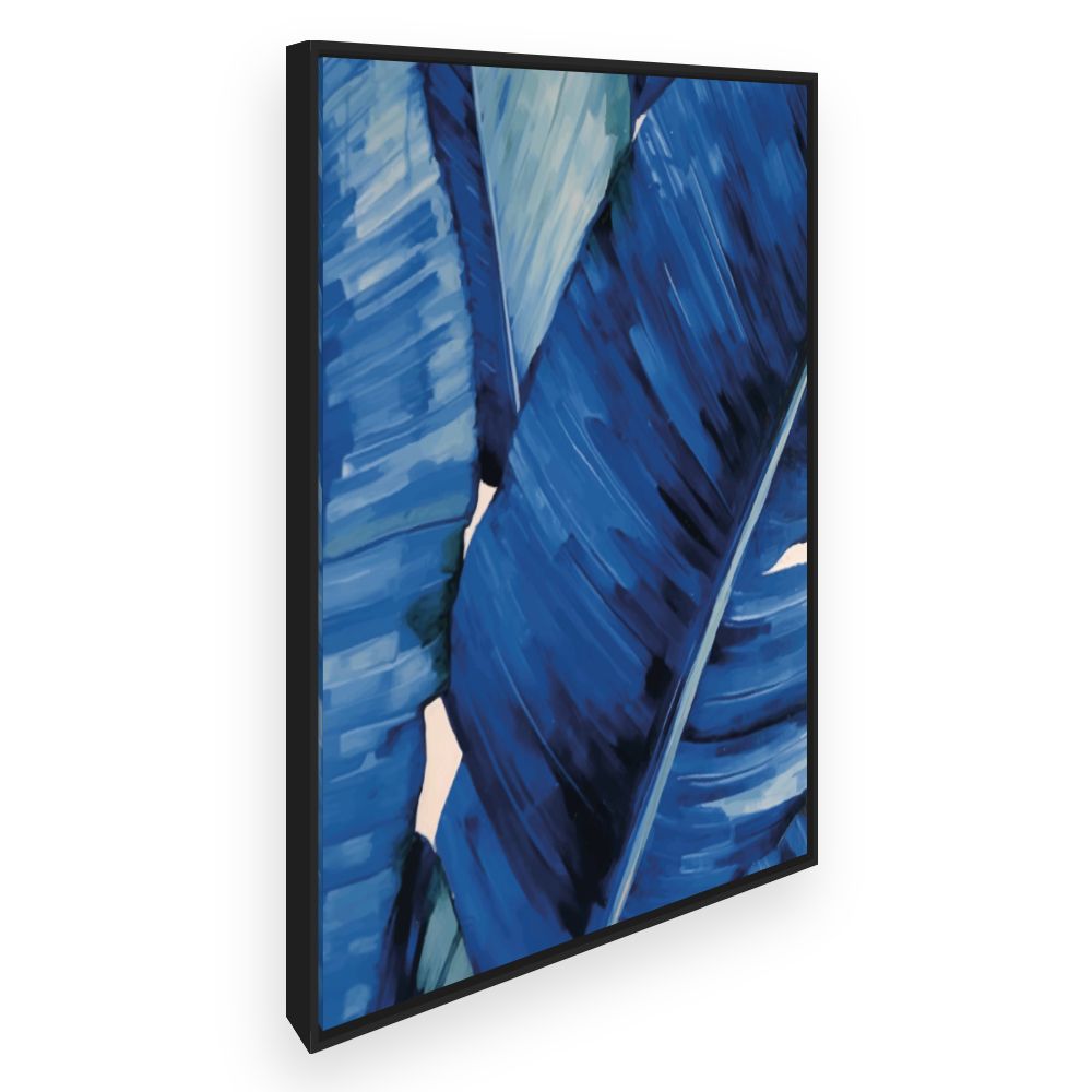 Toile Feuilles exotiques