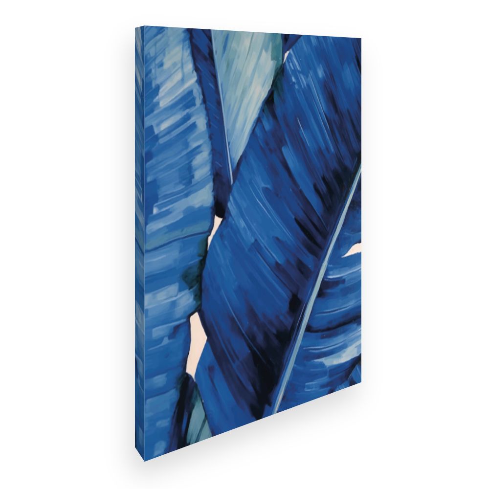 Toile Feuilles exotiques