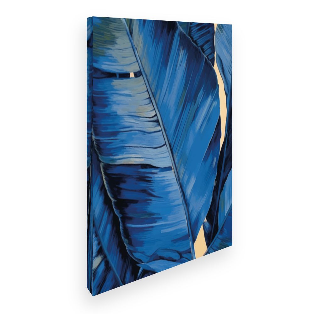 Toile Feuilles tropicales exotiques