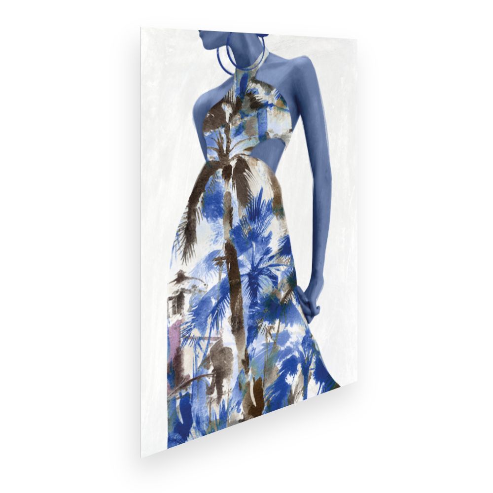 Affiche Palmiers estivaux