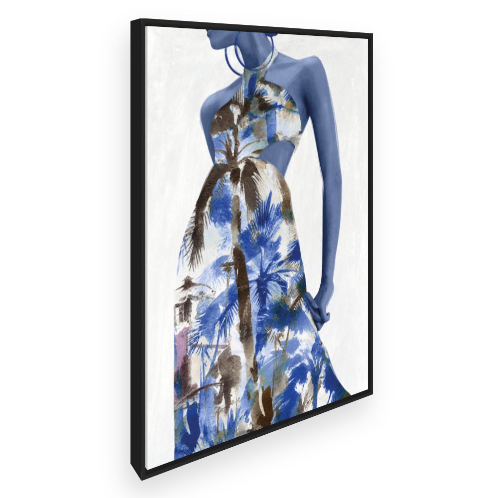 Toile Palmiers tropicaux élégants