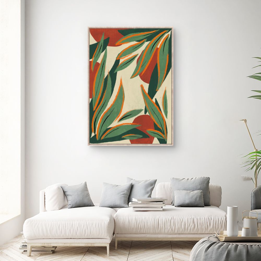 Tableau Feuillage vibrant