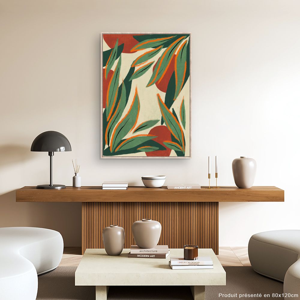 Tableau Feuillage vibrant