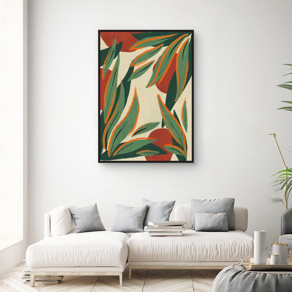 Tableau Feuillage vibrant