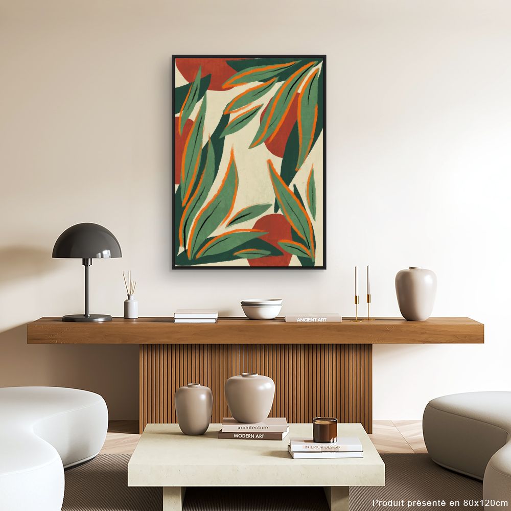 Tableau Feuillage vibrant