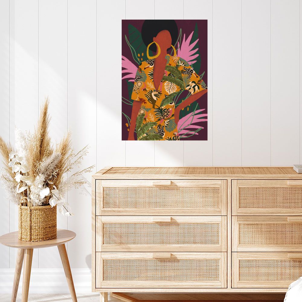 Affiche Élégance exotique