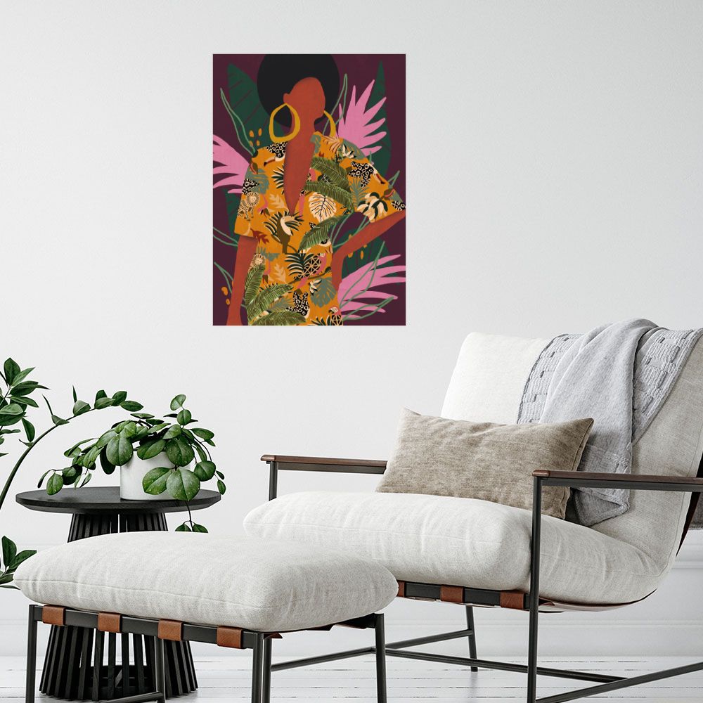 Affiche Élégance exotique