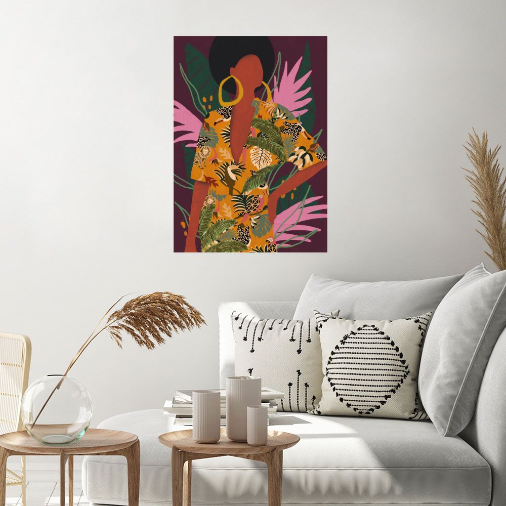 Affiche Élégance exotique