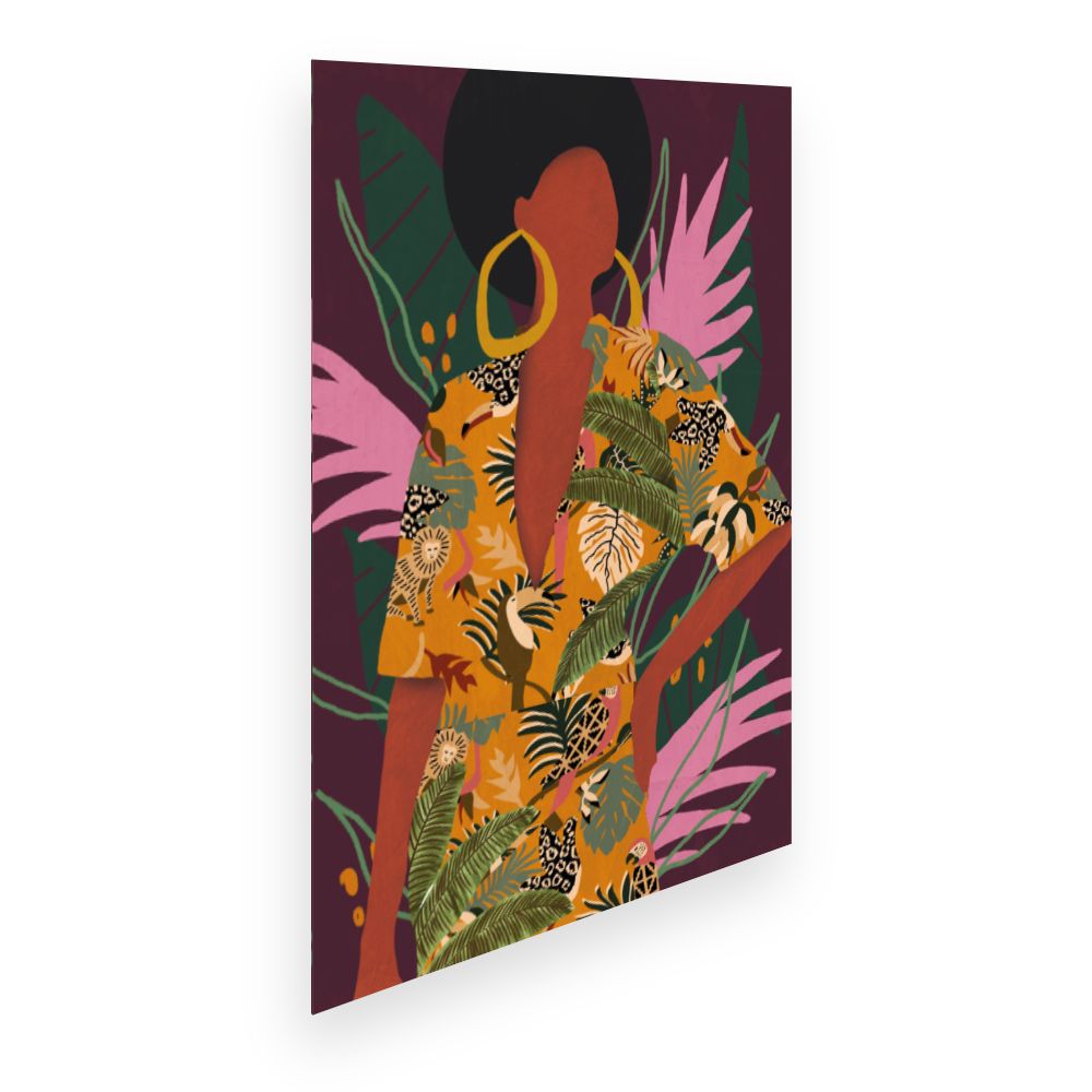 Affiche Élégance exotique