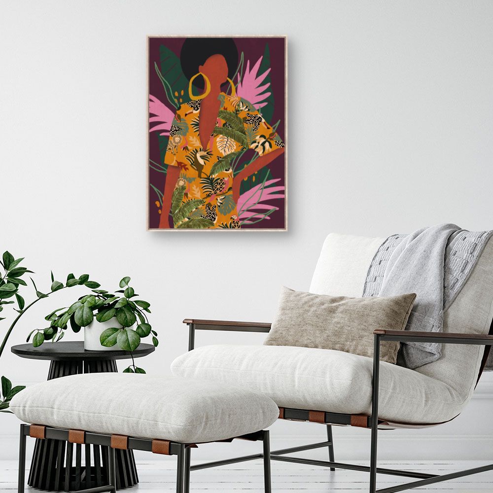 Tableau Jungle exotique