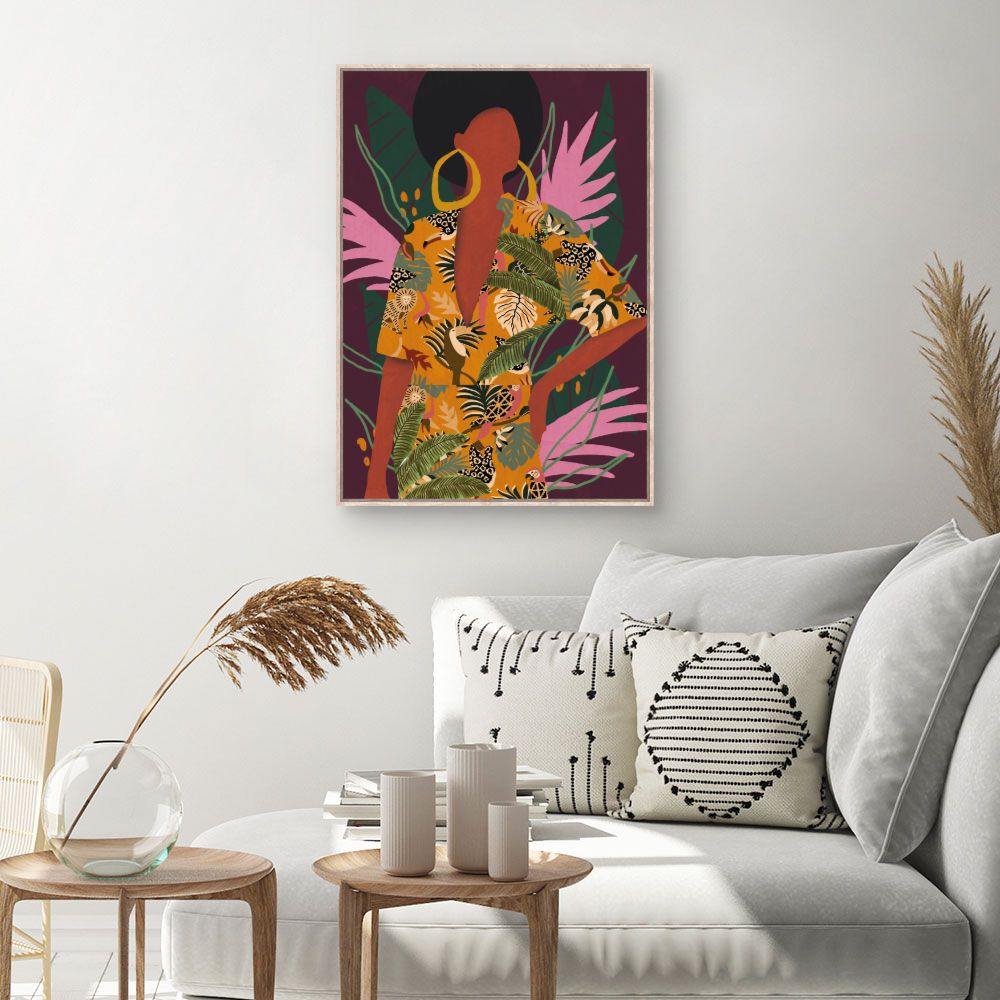 Tableau Jungle exotique