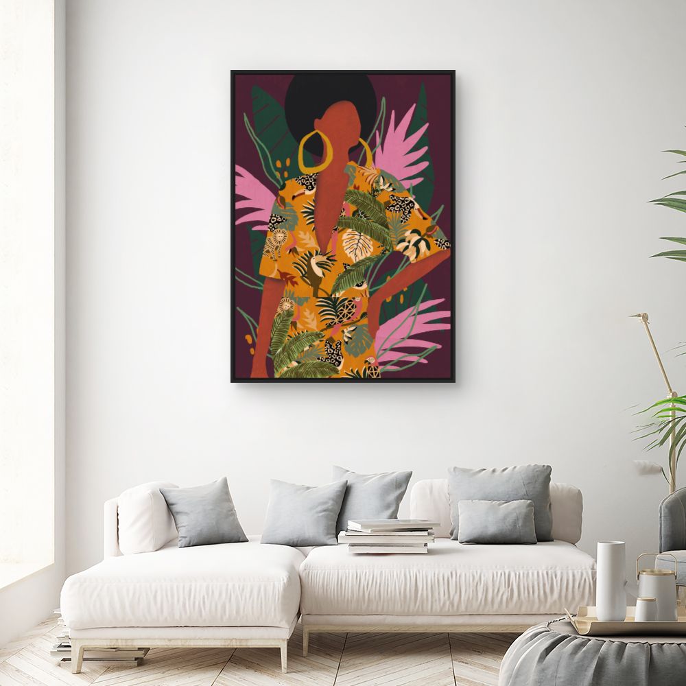 Tableau Jungle exotique