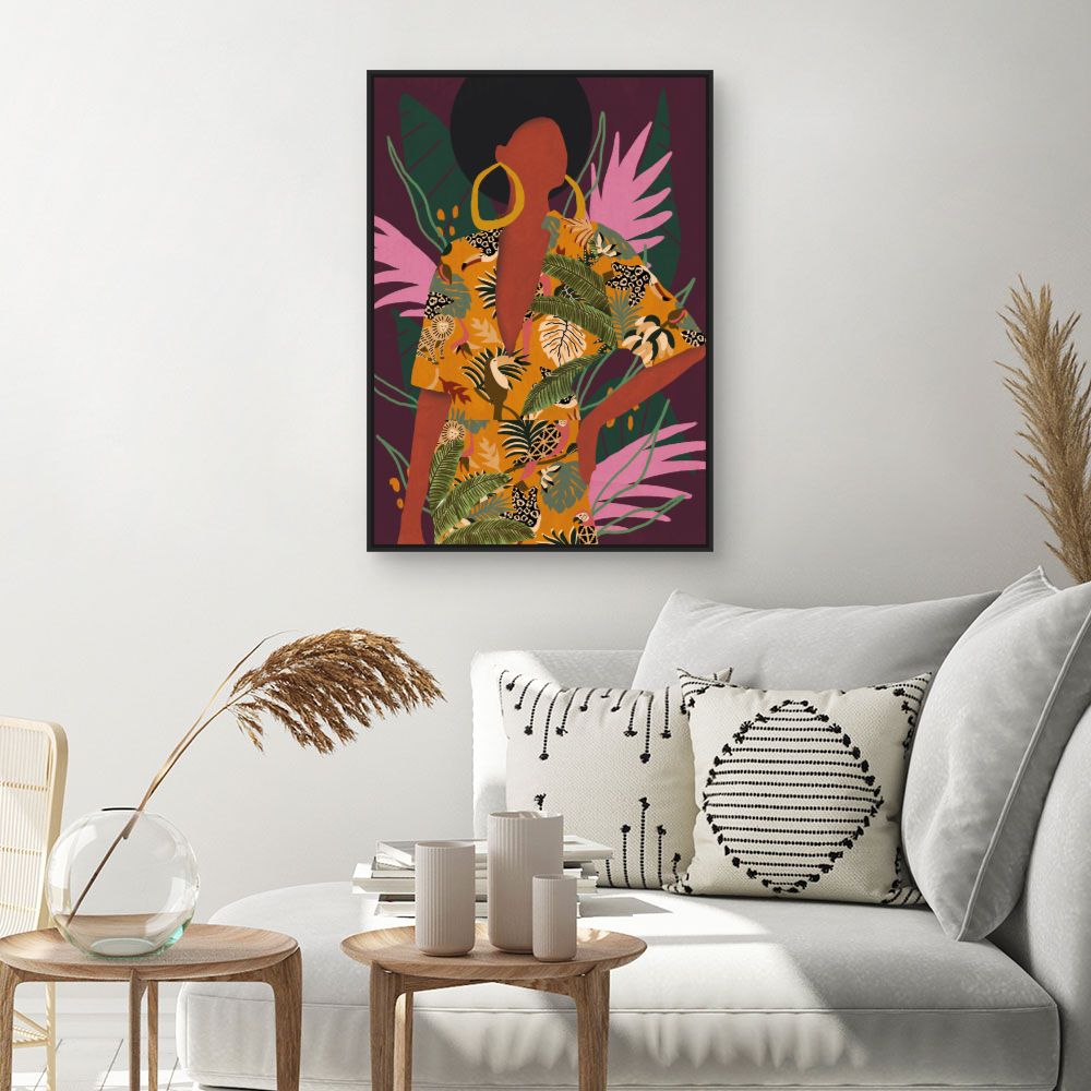 Tableau Jungle exotique