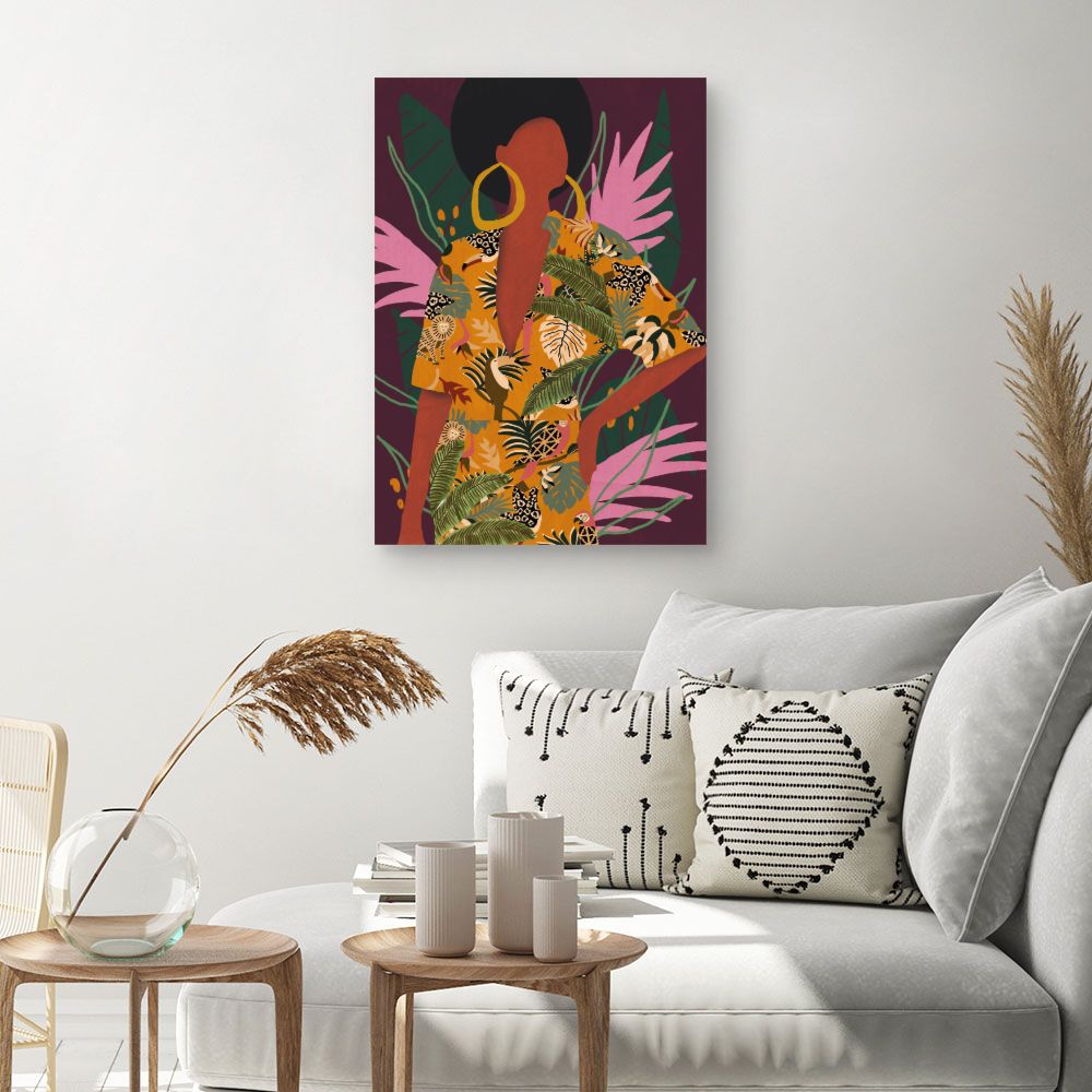 Tableau Jungle exotique