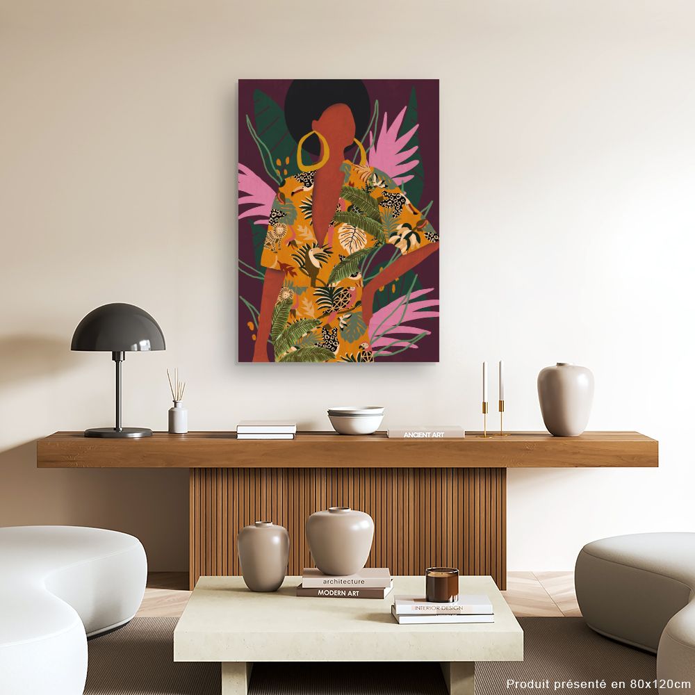 Tableau Jungle exotique