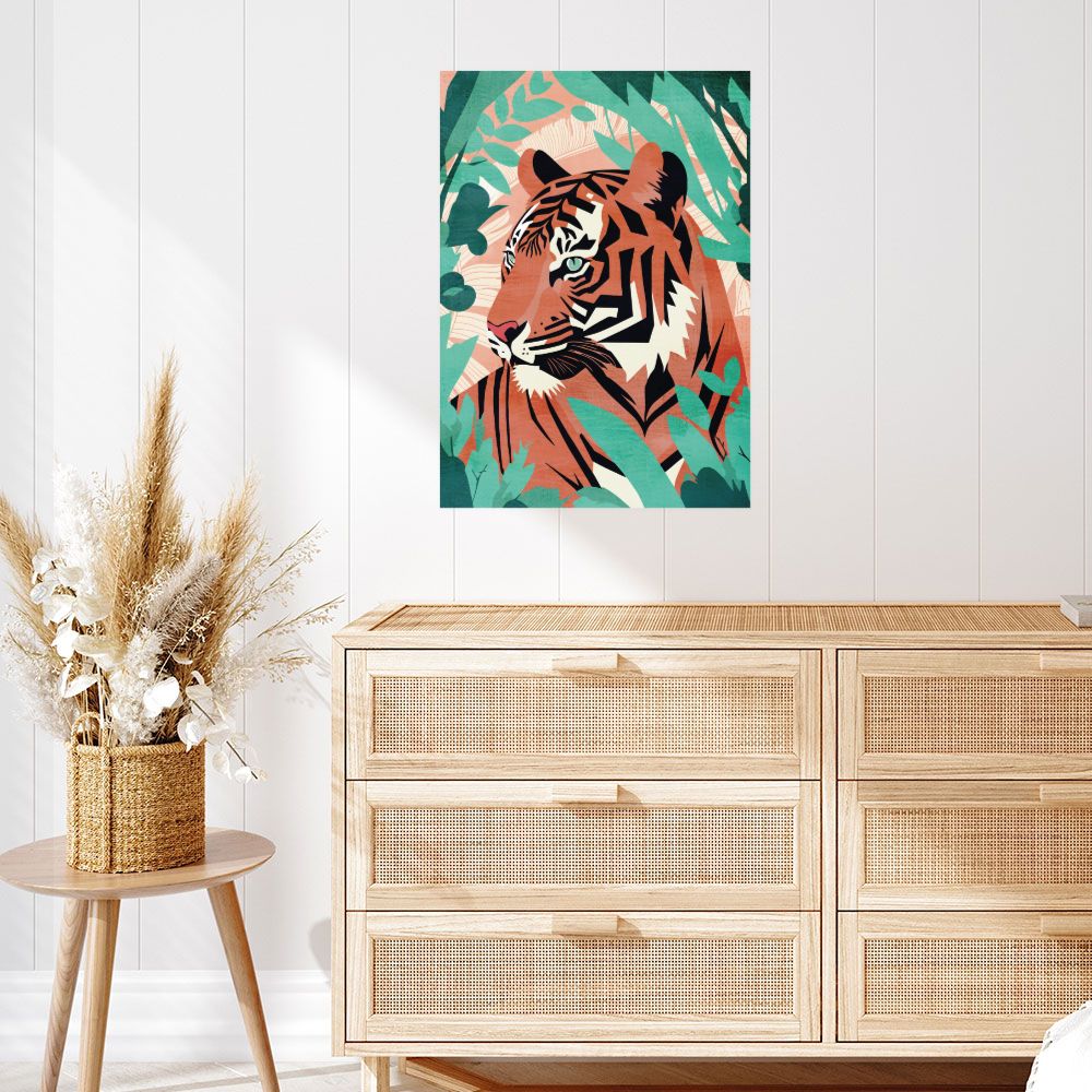 Affiche Tigre majestueux