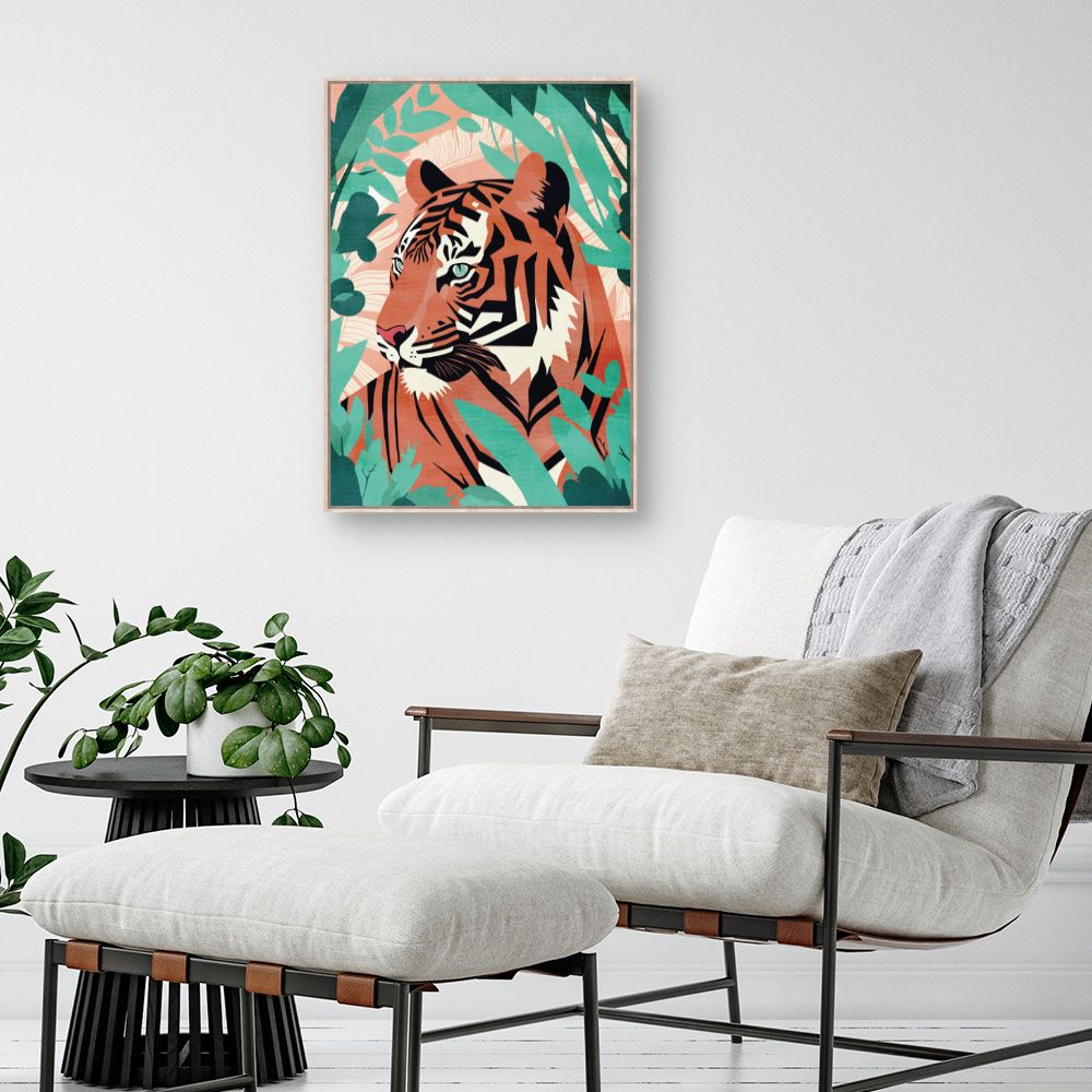 Tableau Tigre majestueux