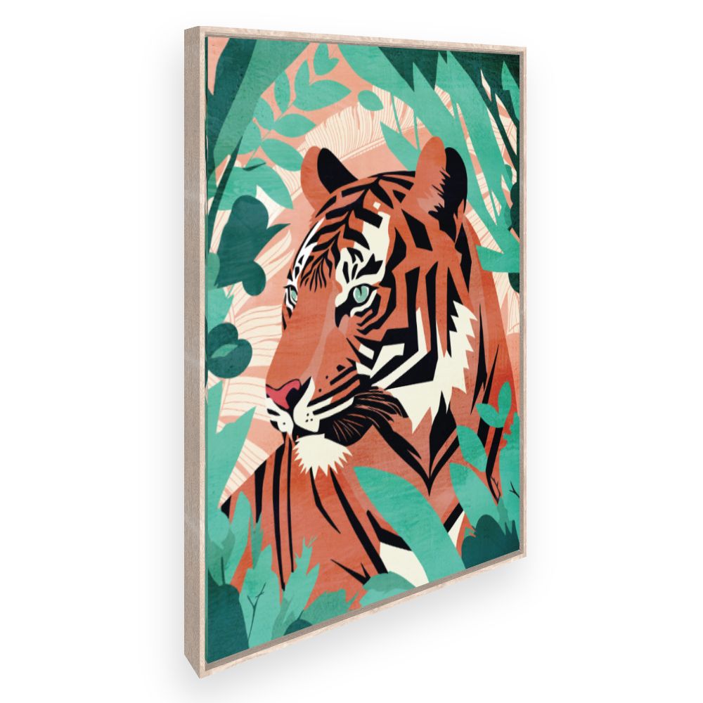 Toile Tigre majestueux