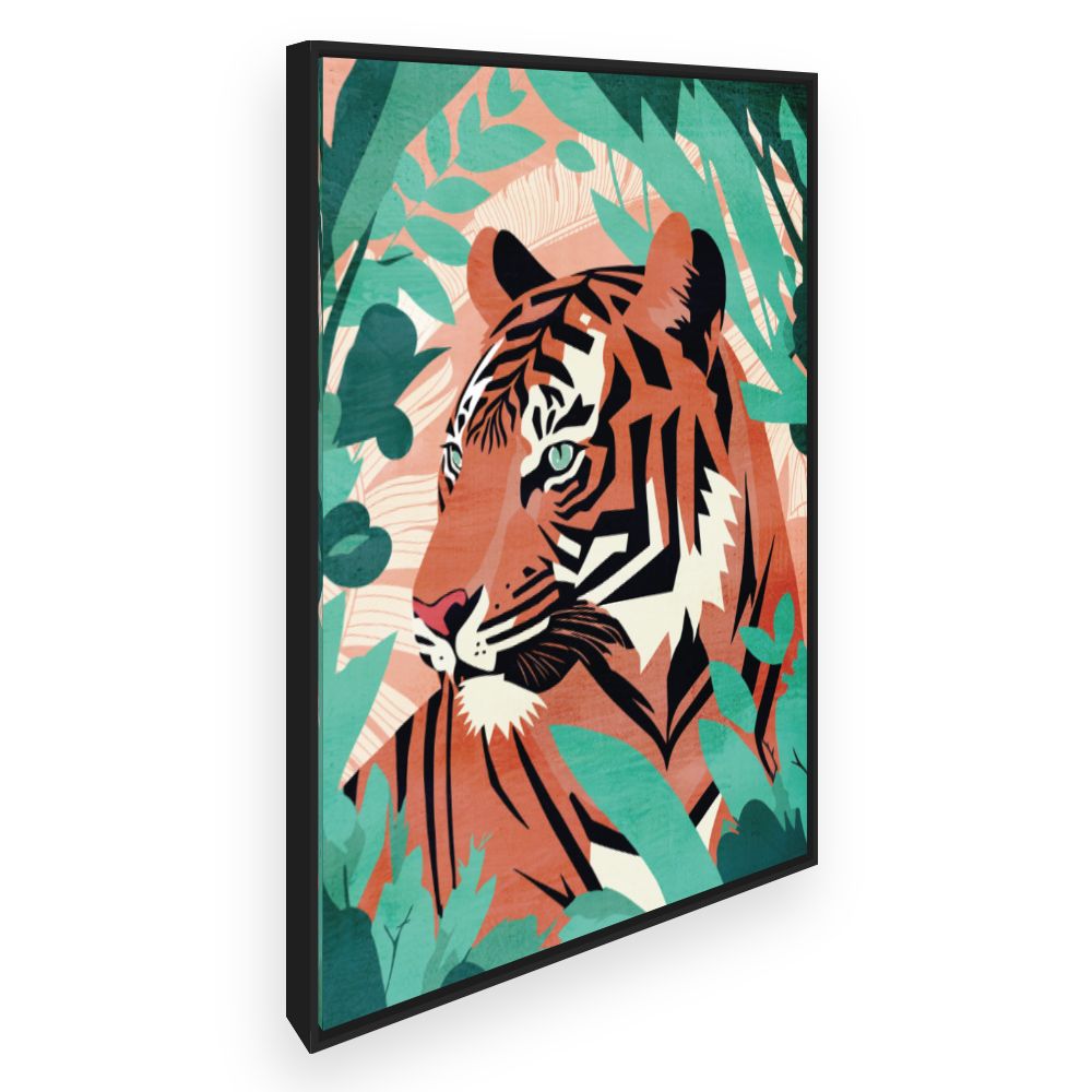Toile Tigre majestueux