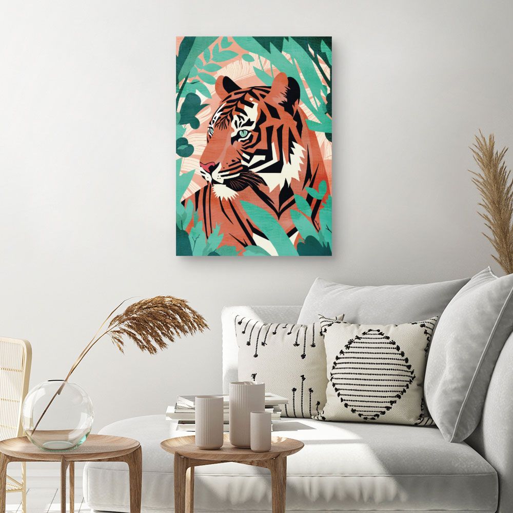 Tableau Tigre majestueux