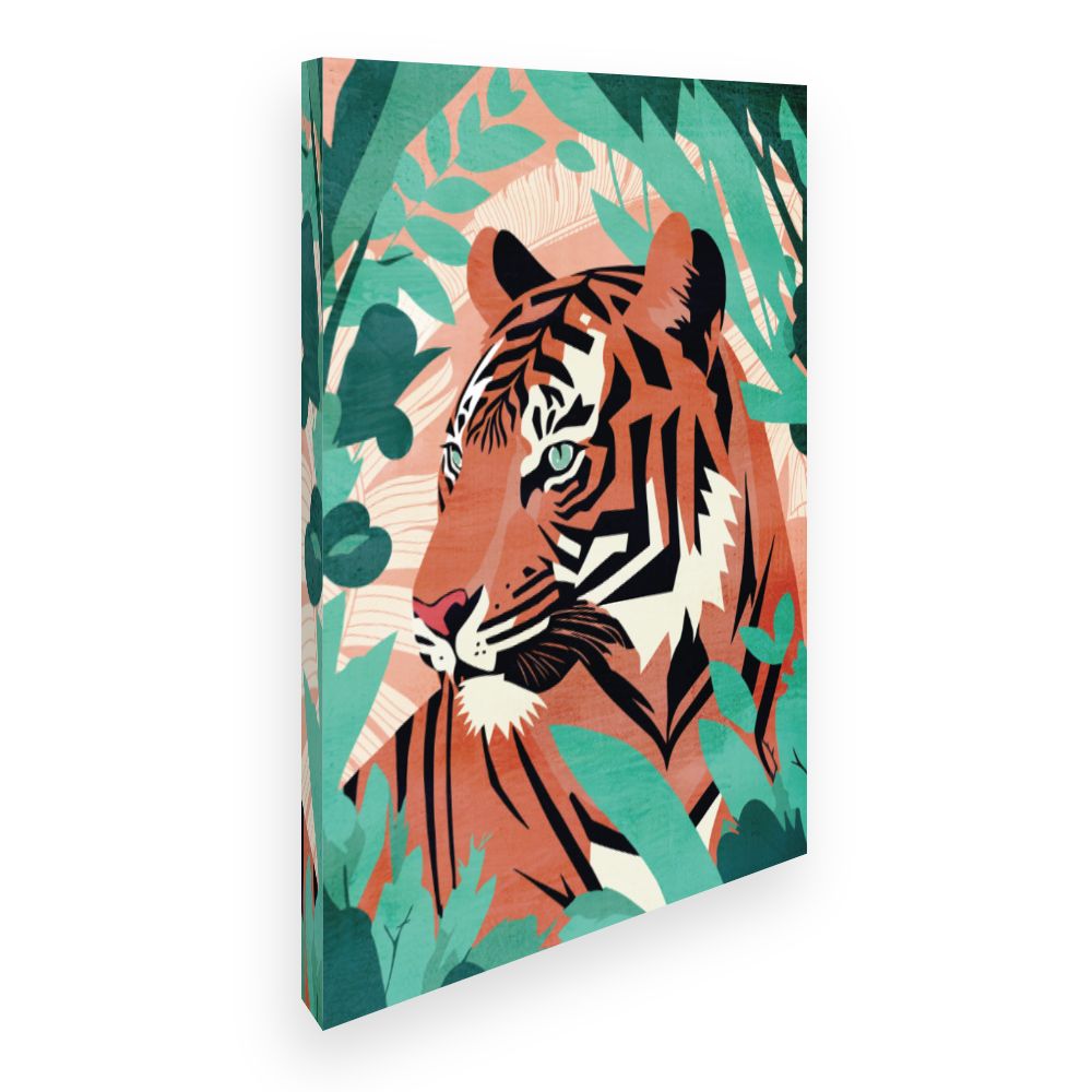 Toile Tigre majestueux