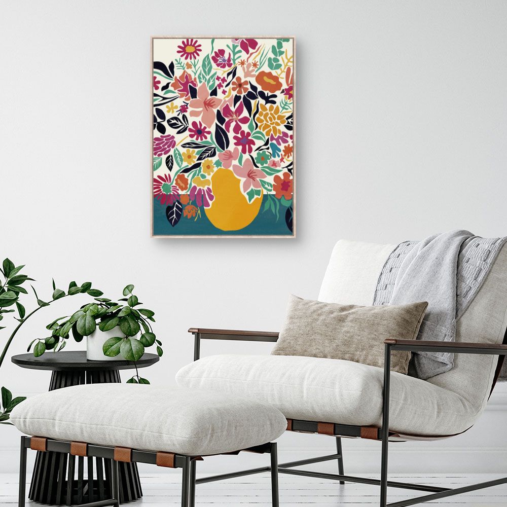 Tableau Explosion florale