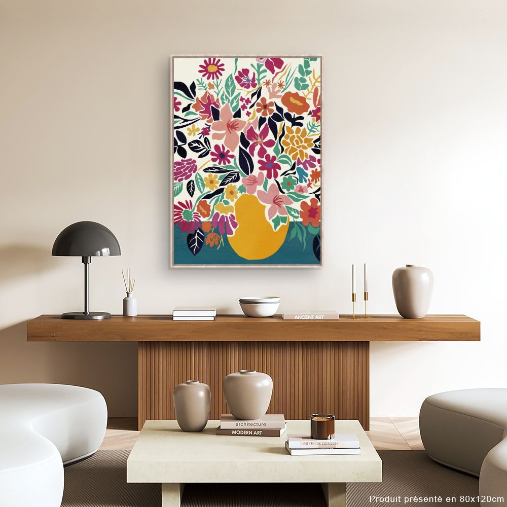 Tableau Explosion florale