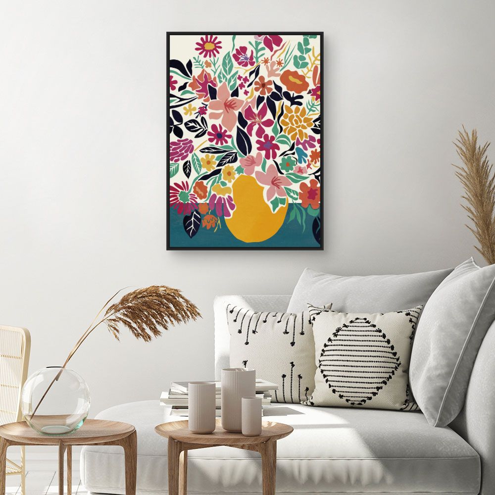 Tableau Explosion florale