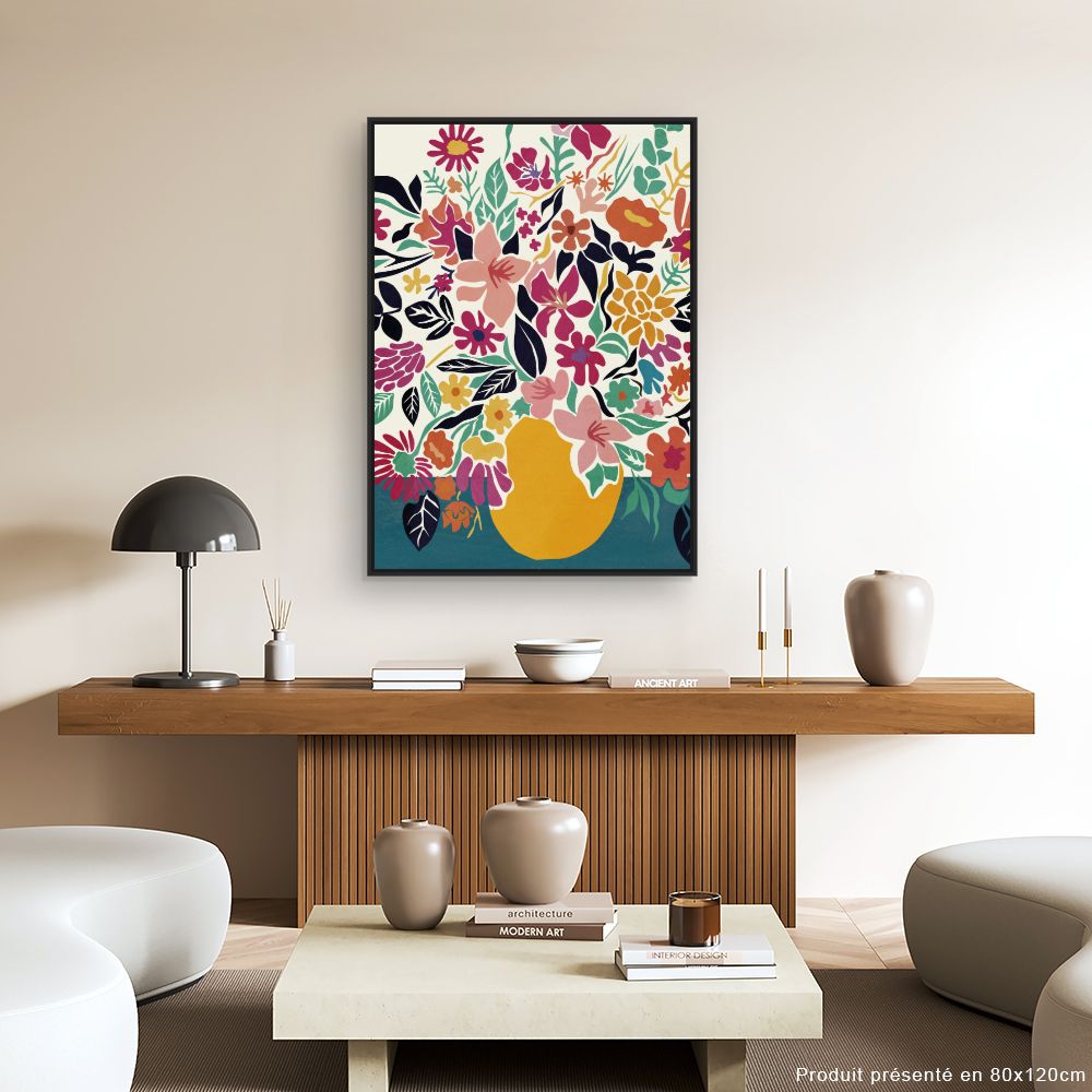 Tableau Explosion florale
