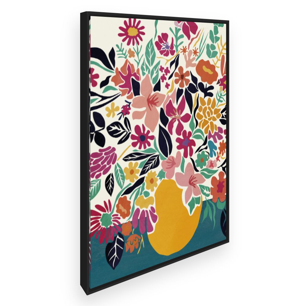 Toile Explosion florale