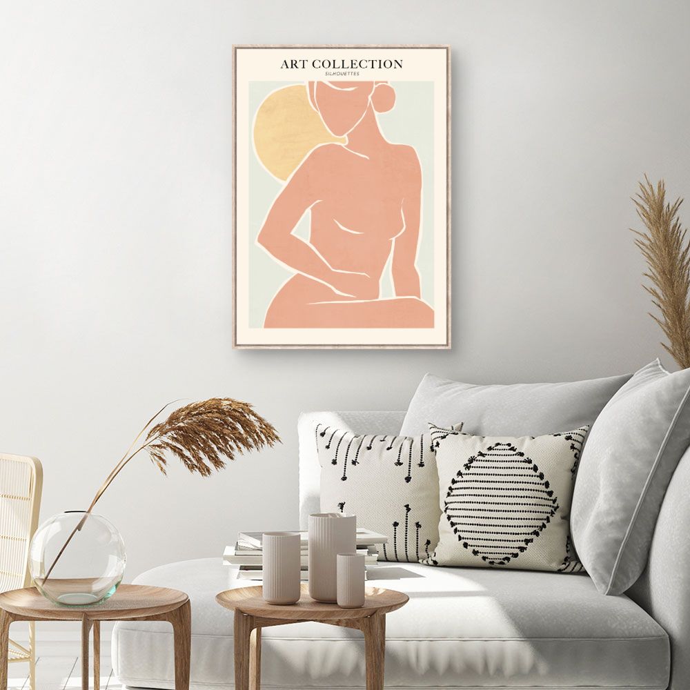 Tableau Silhouette élégante