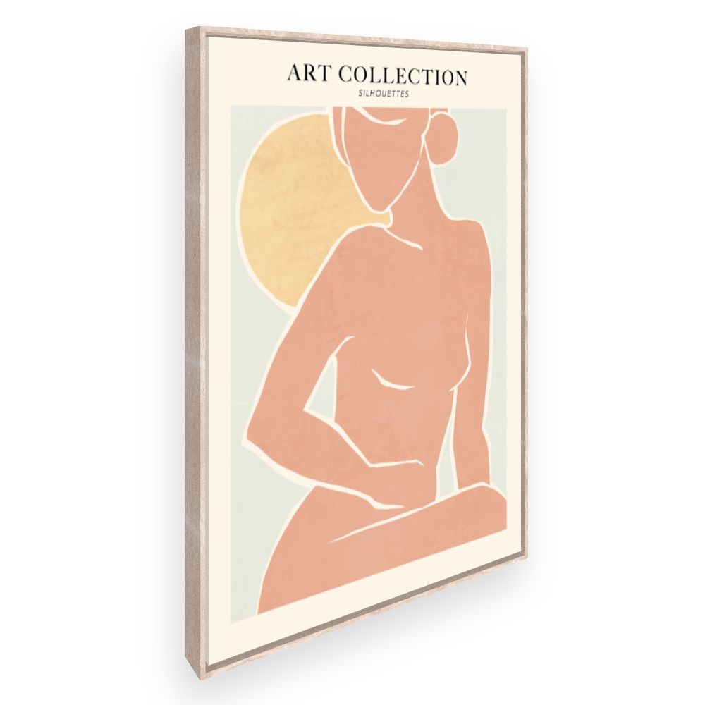 Toile Silhouette élégante