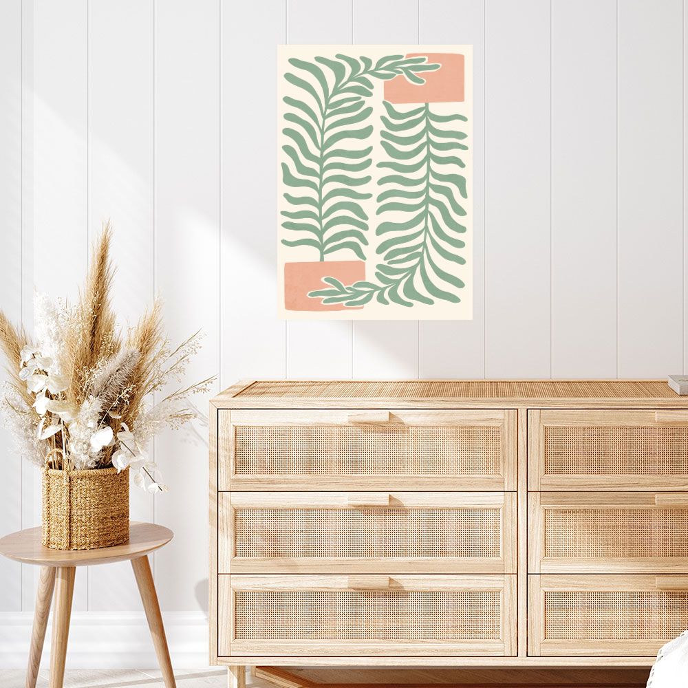 Affiche Feuillage apaisant