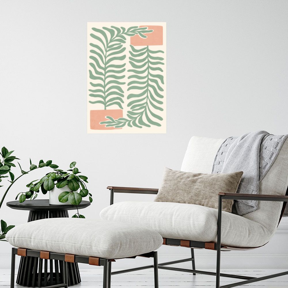 Affiche Feuillage apaisant