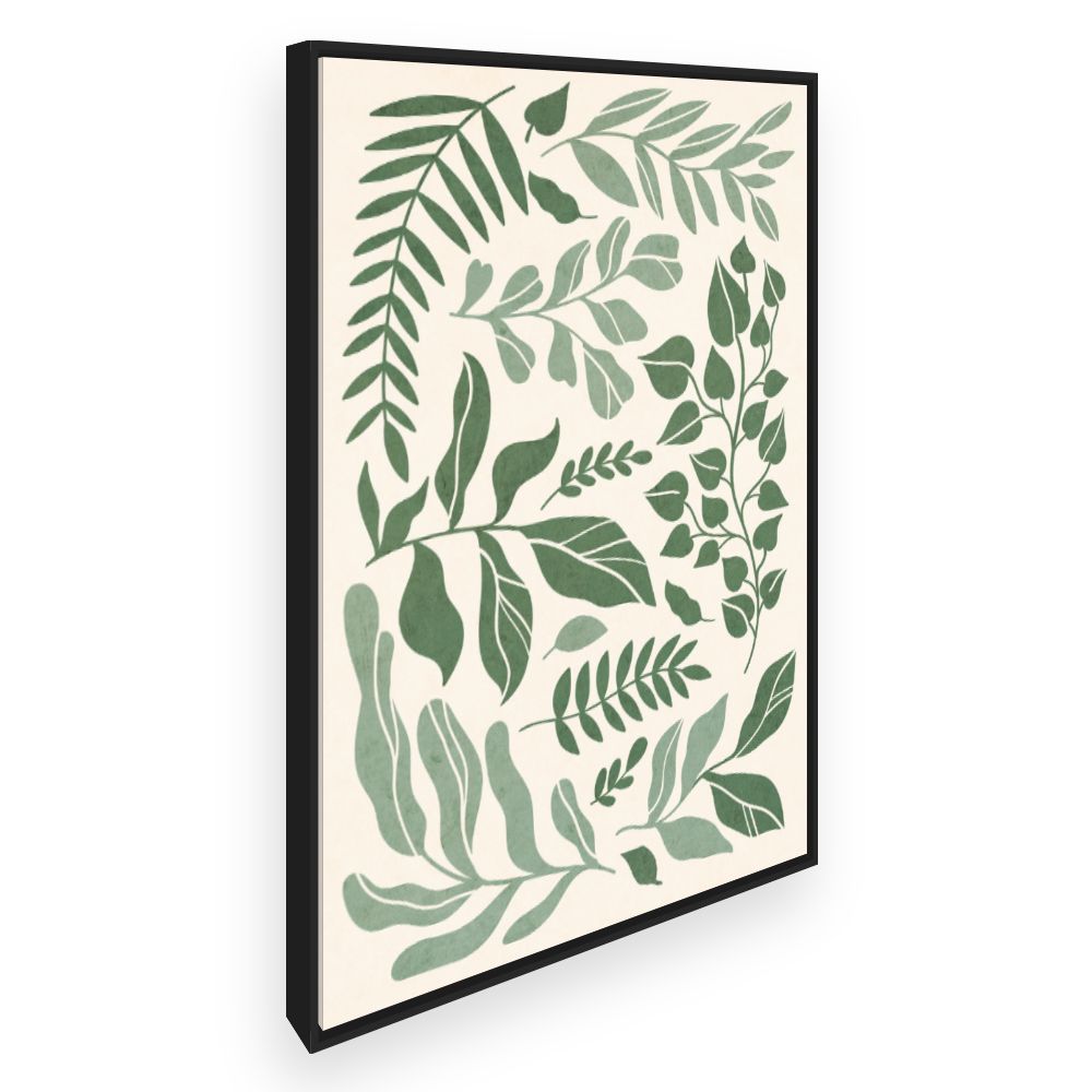 Toile Feuillage harmonieux