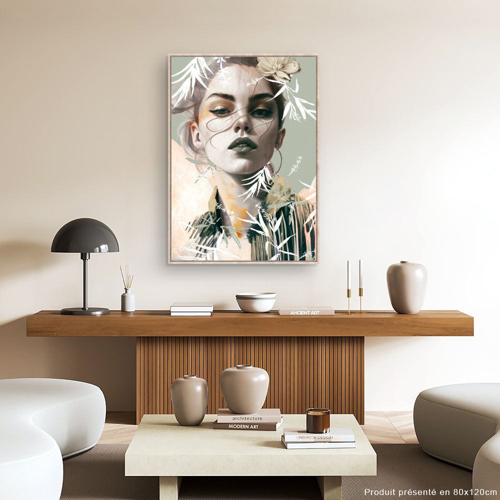 Tableau Élégance florale