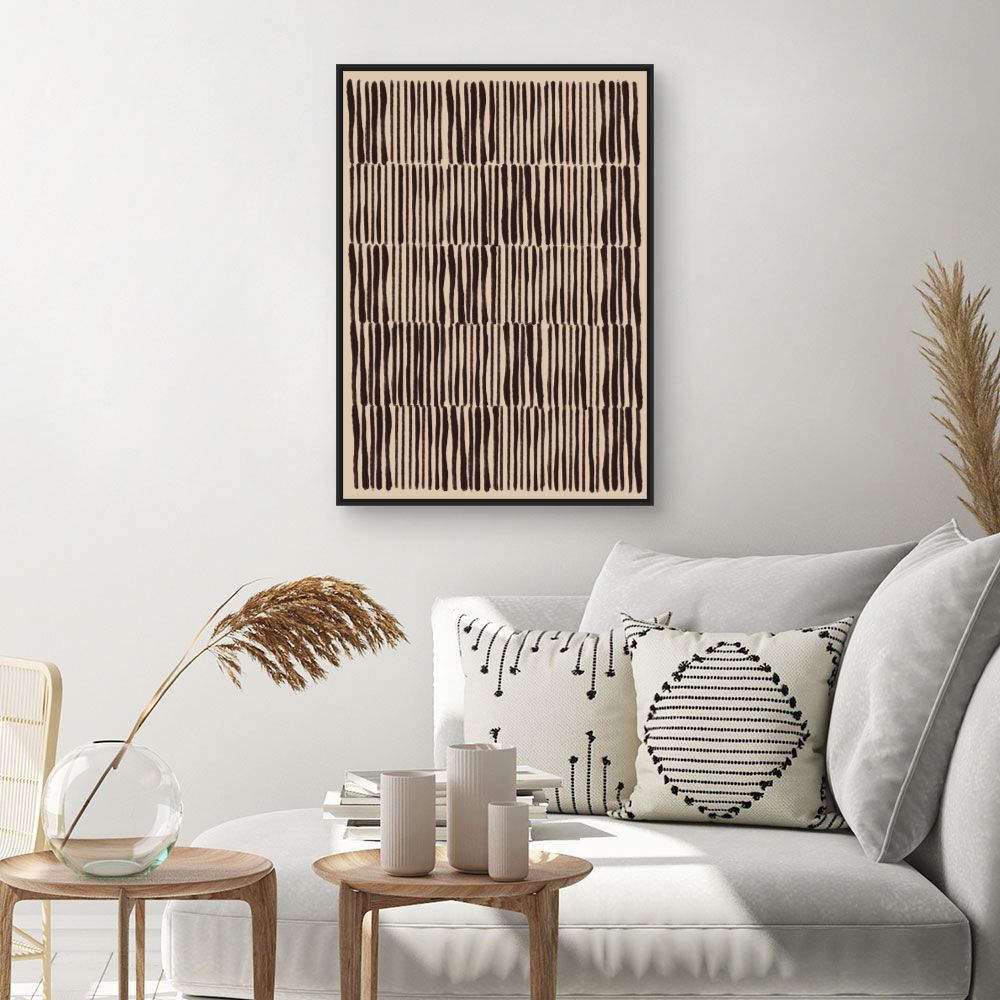 Tableau Lignes verticales élégantes