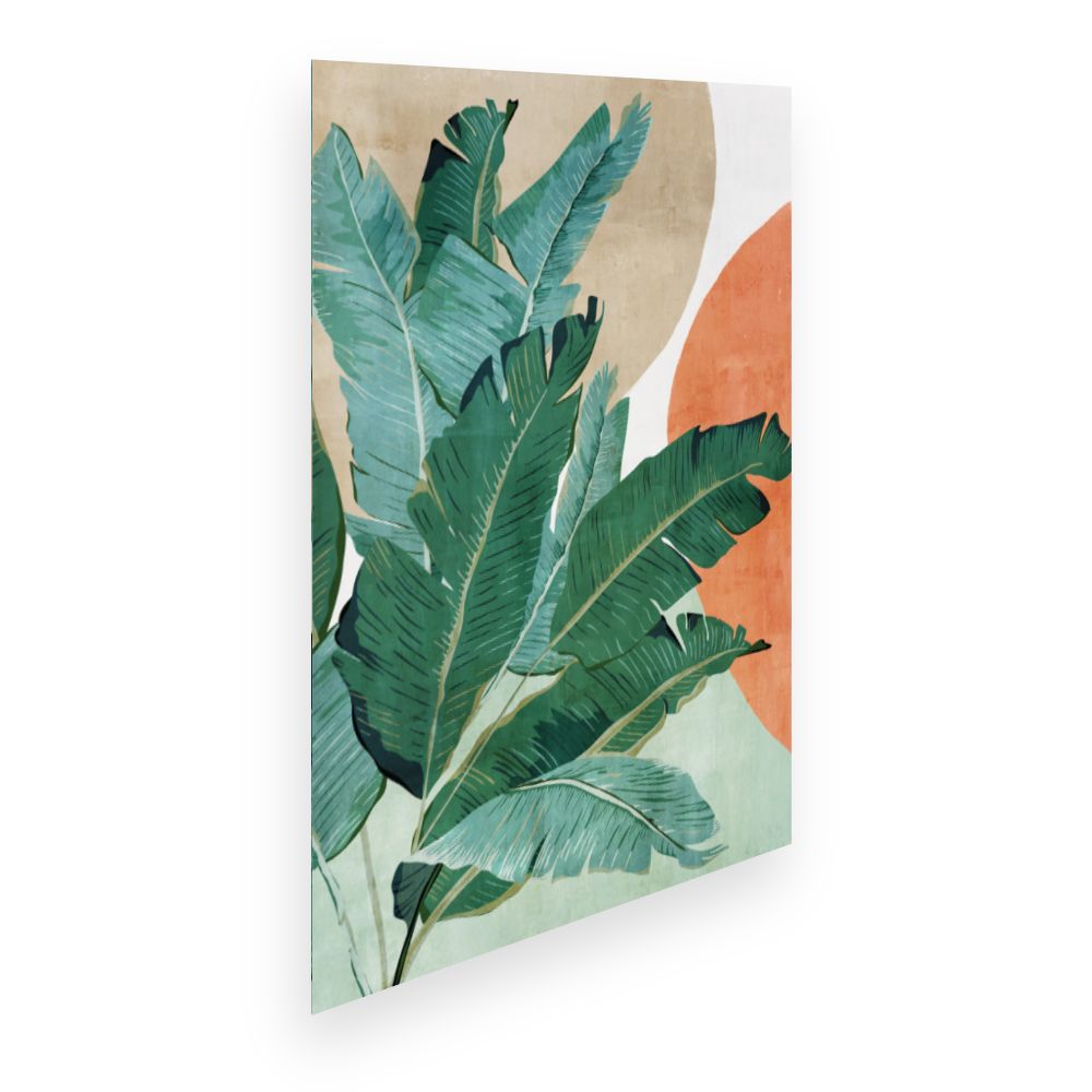 Affiche Feuillage tropical vibrant