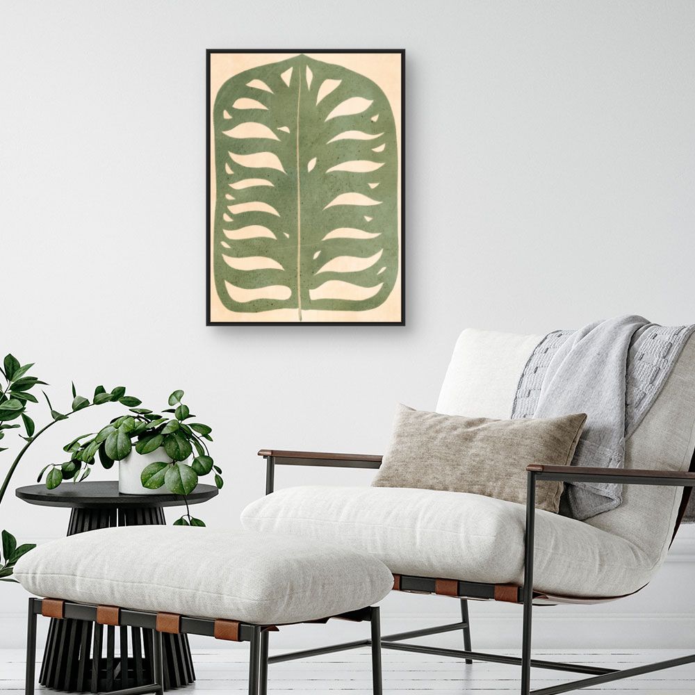 Tableau Feuille tropicale élégante
