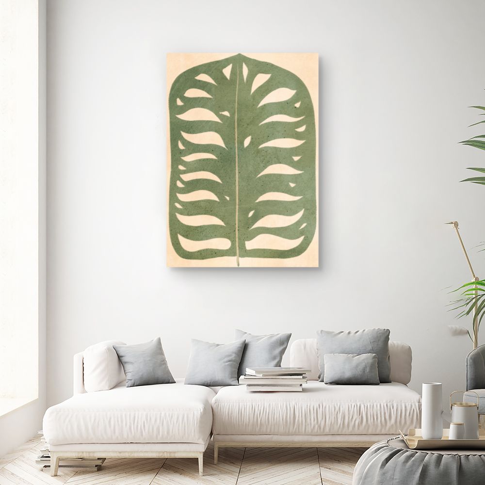 Tableau Feuille tropicale élégante