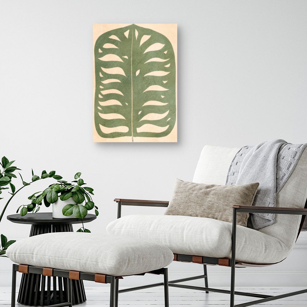 Tableau Feuille tropicale élégante